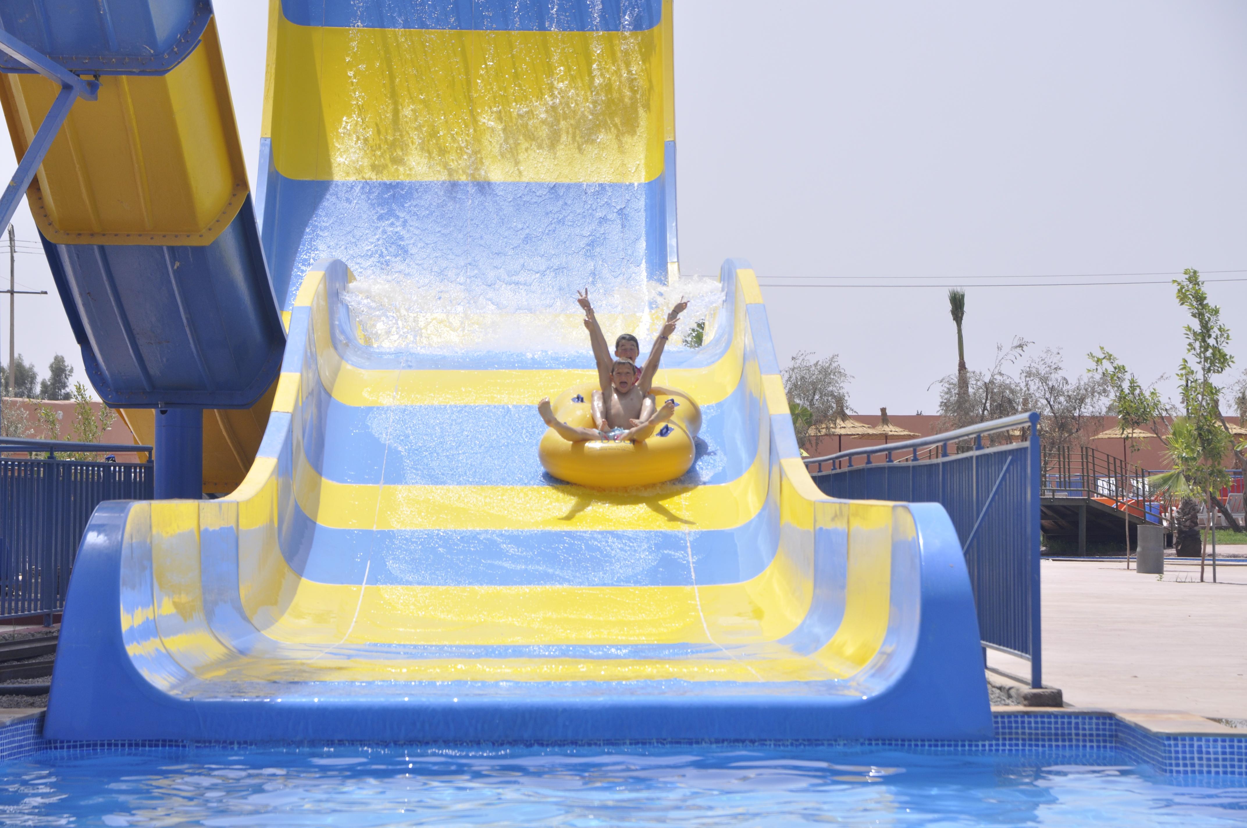 에덴 안달루 아쿠아파크 앤 스파 - 올인클루시브 Douar Douar Bellouk 외부 사진 A water slide